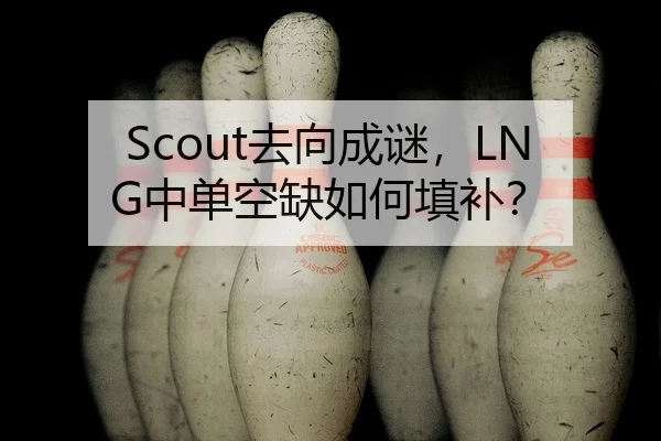 Scout去向成谜，LNG中单空缺如何填补？
